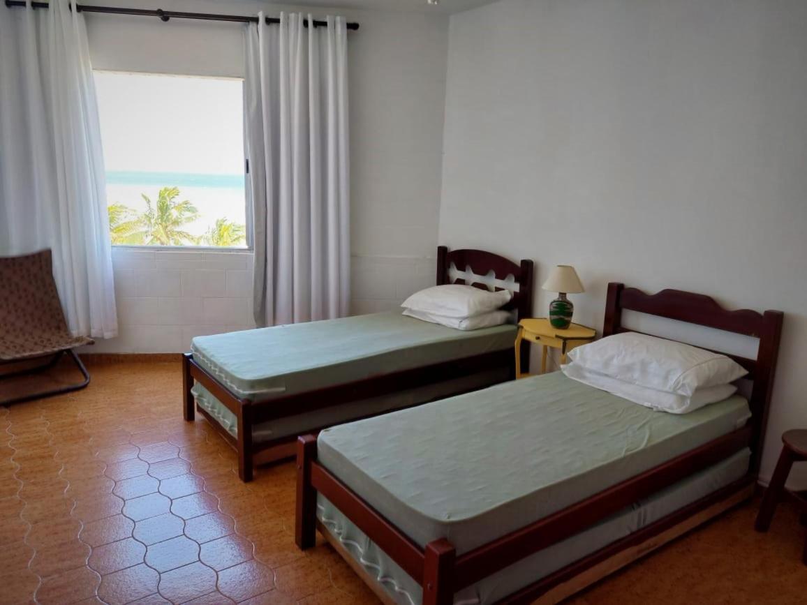 Apto Pe Na Areia Com Vista Para O Mar E Wifi Praia Grande  Eksteriør billede
